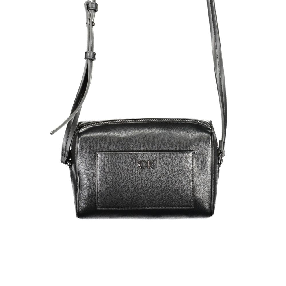 Calvin Klein Black Polyester Shoulder Bag