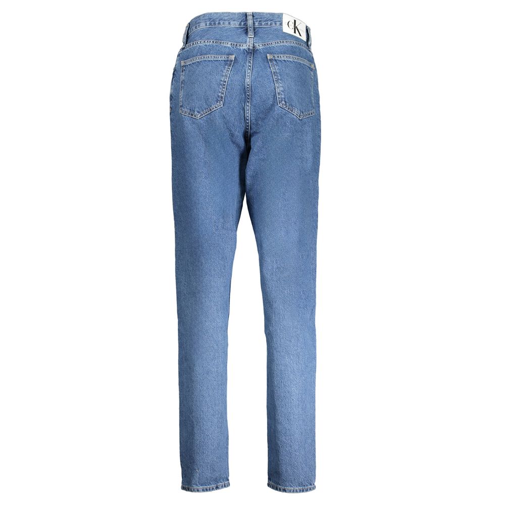 Calvin Klein Blue Cotton Jeans
