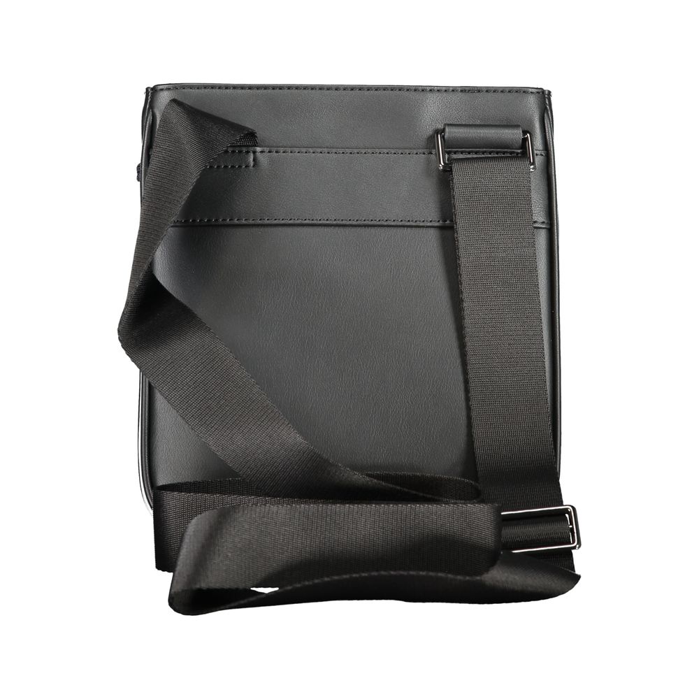 Tommy Hilfiger Black Polyurethane Shoulder Bag