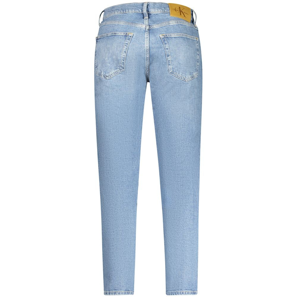 Calvin Klein Blue Cotton Jeans