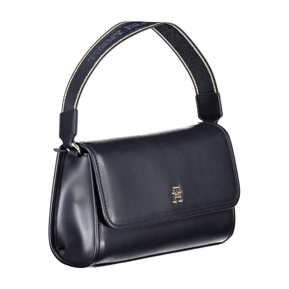 Tommy Hilfiger Blue Polyester Shoulder Bag