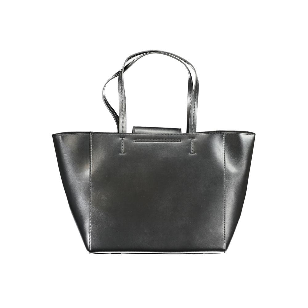 Calvin Klein Black Recycled Polyester Handbag