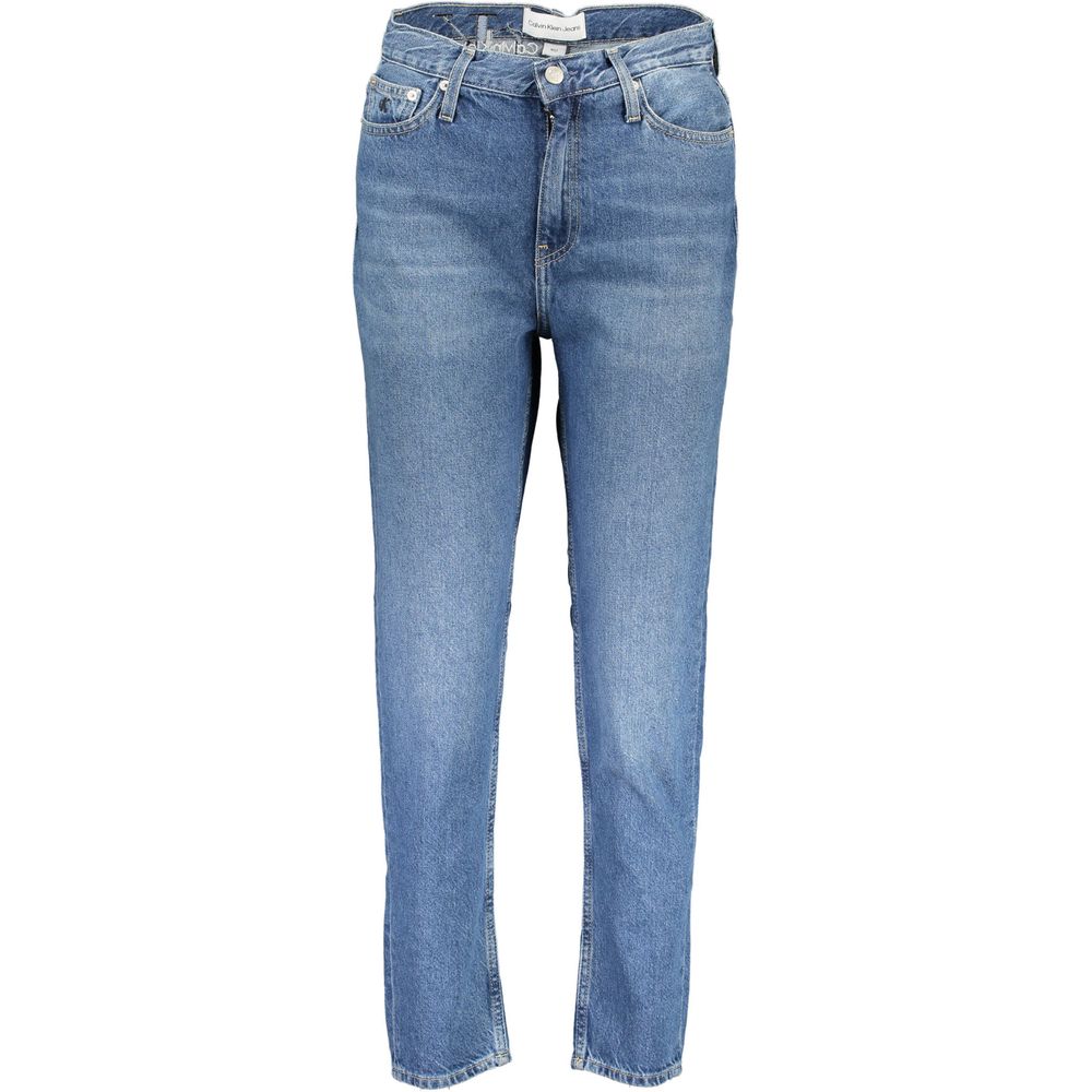 Calvin Klein Blue Cotton Jeans