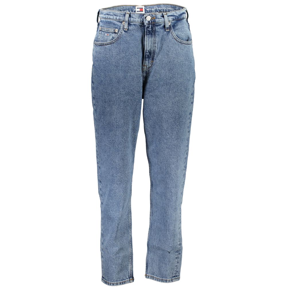 Tommy Hilfiger Blue Tapered Mom Jeans