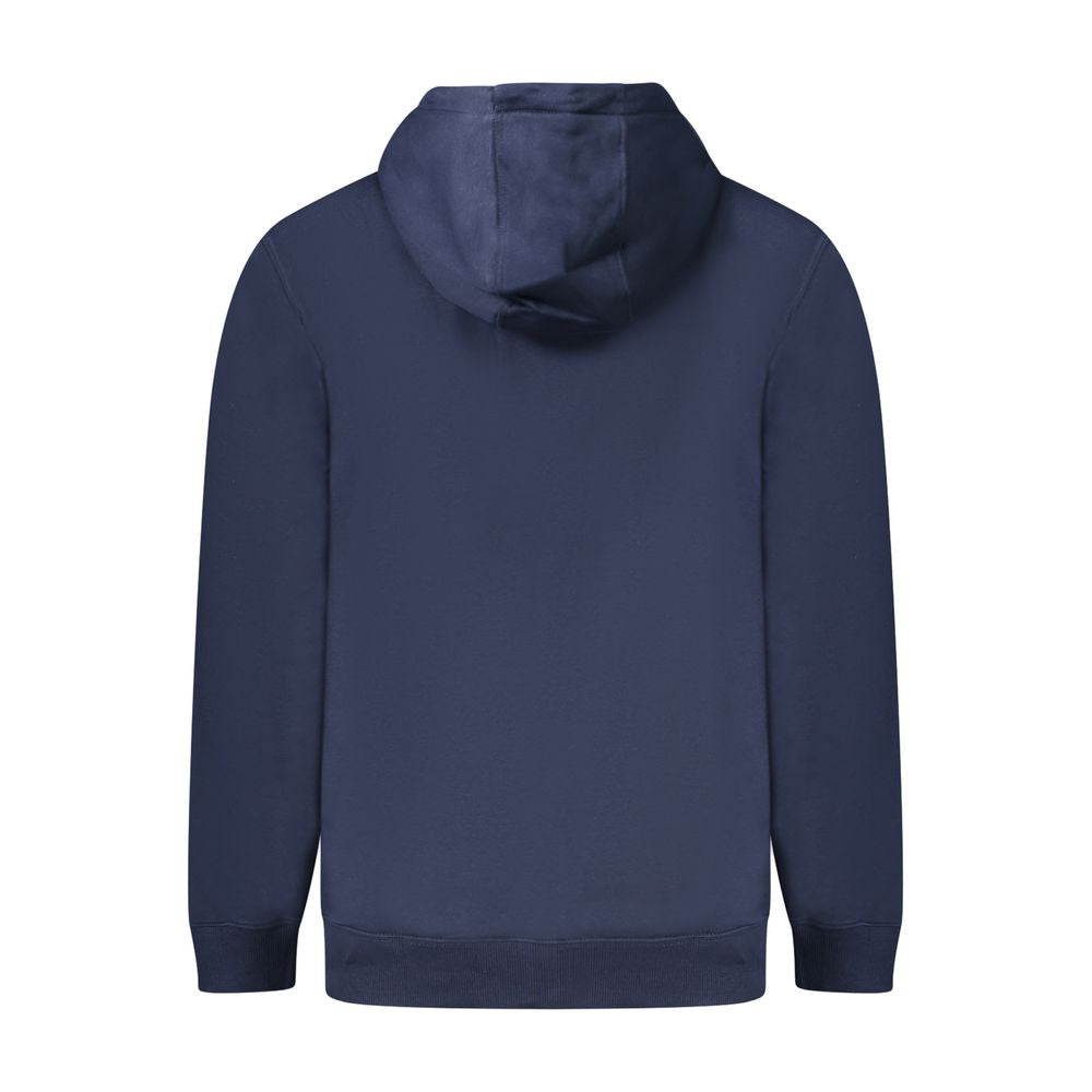 Tommy Hilfiger Blue Cotton-Blend Zip Hoodie