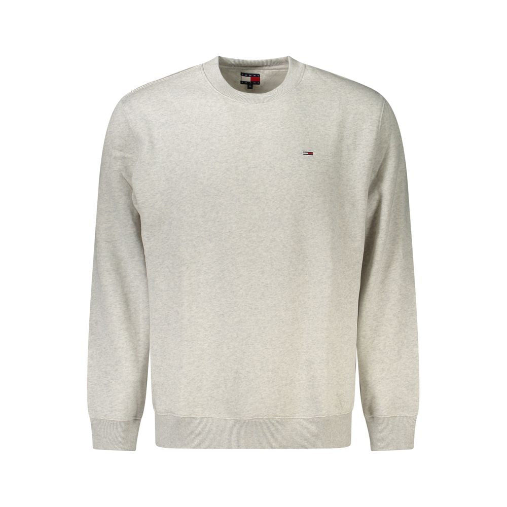 Tommy Hilfiger Grey Cotton-Blend Sweatshirt