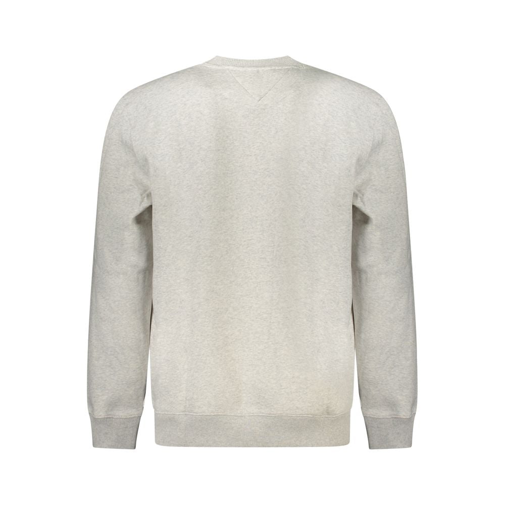Tommy Hilfiger Grey Cotton-Blend Sweatshirt