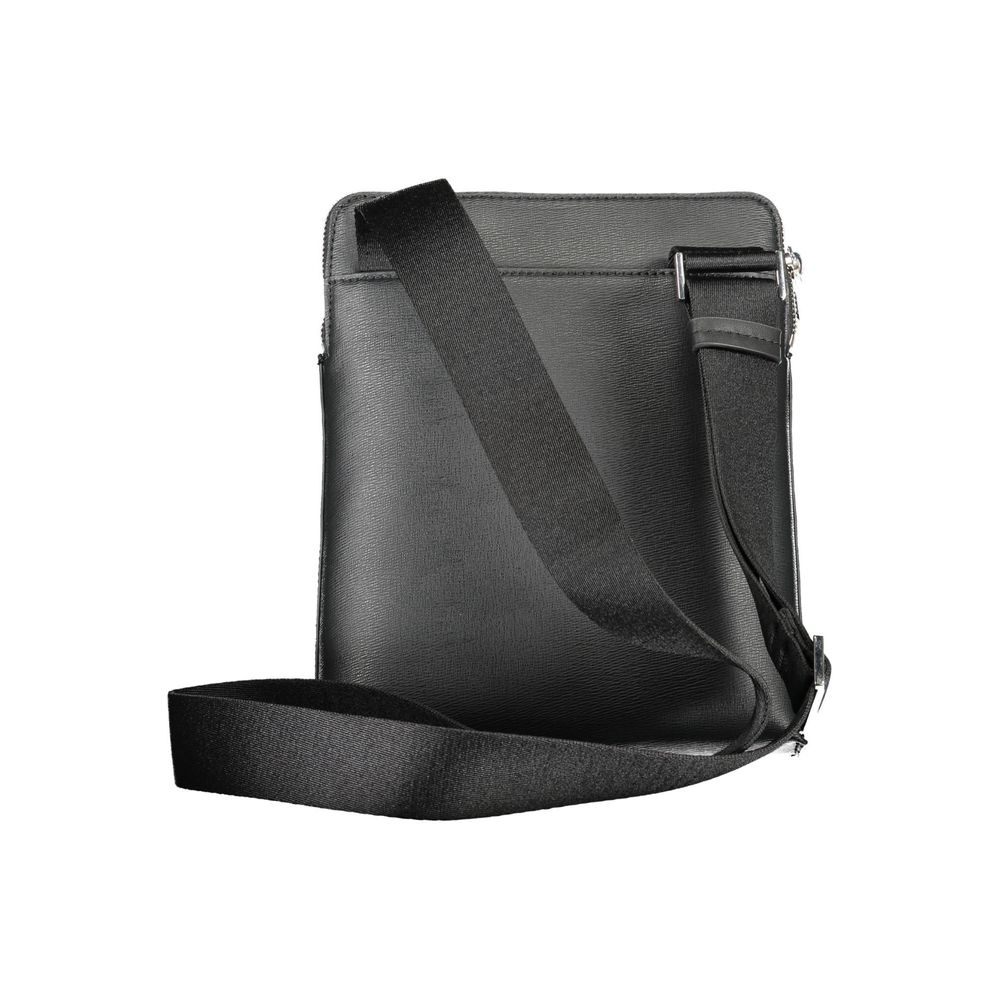 Calvin Klein Black Polyurethane Shoulder Bag