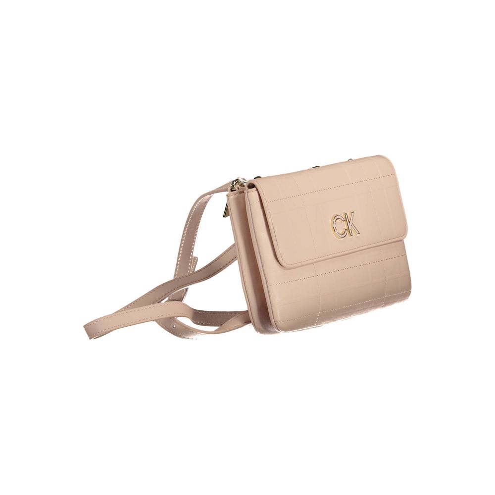 Calvin Klein Pink Polyurethane Handbag