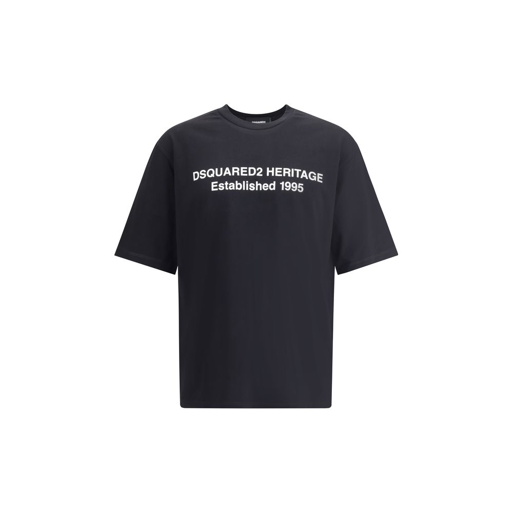 Dsquared2² Black Cotton T-Shirt