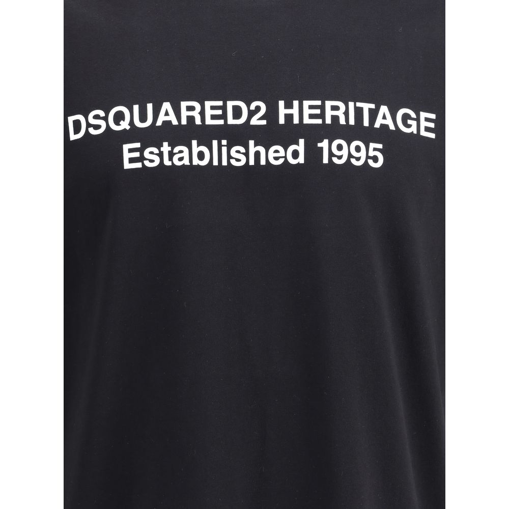 Dsquared2² Black Cotton T-Shirt
