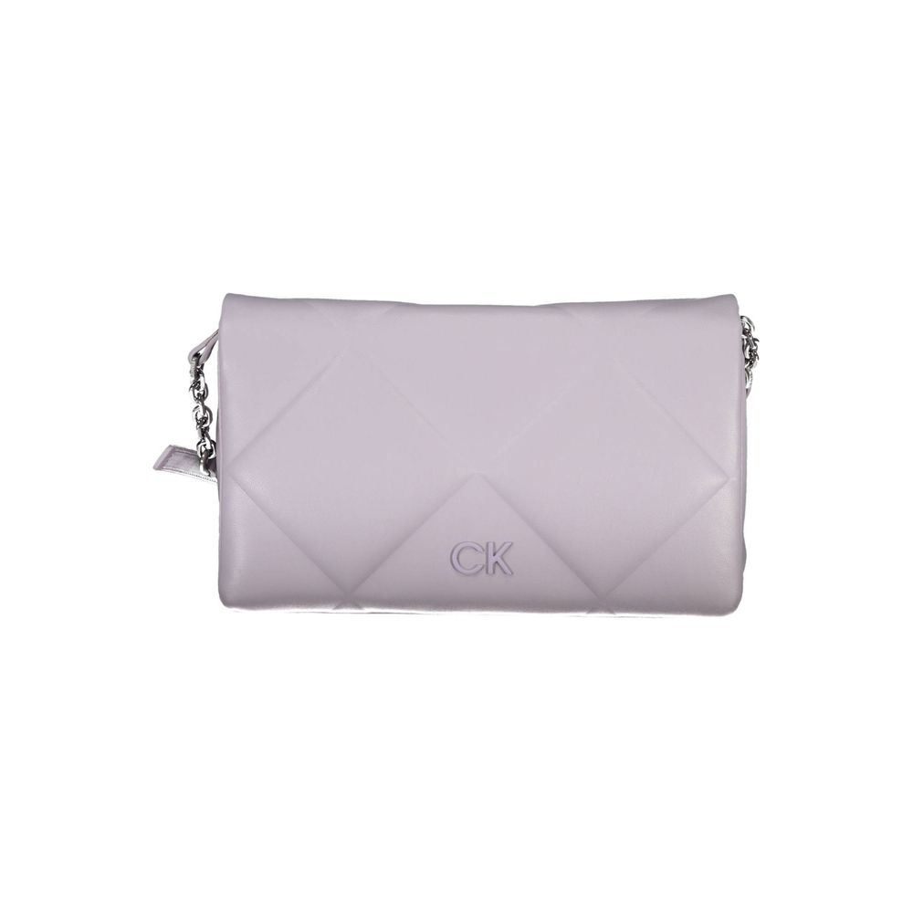 Calvin Klein Purple Polyester Shoulder Bag