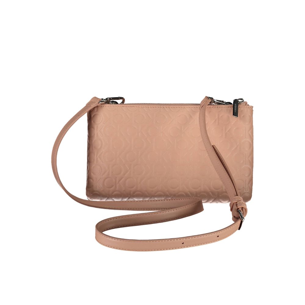 Calvin Klein Pink Polyester Shoulder Bag