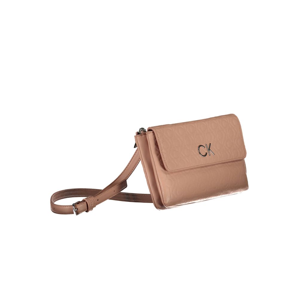 Calvin Klein Pink Polyester Shoulder Bag