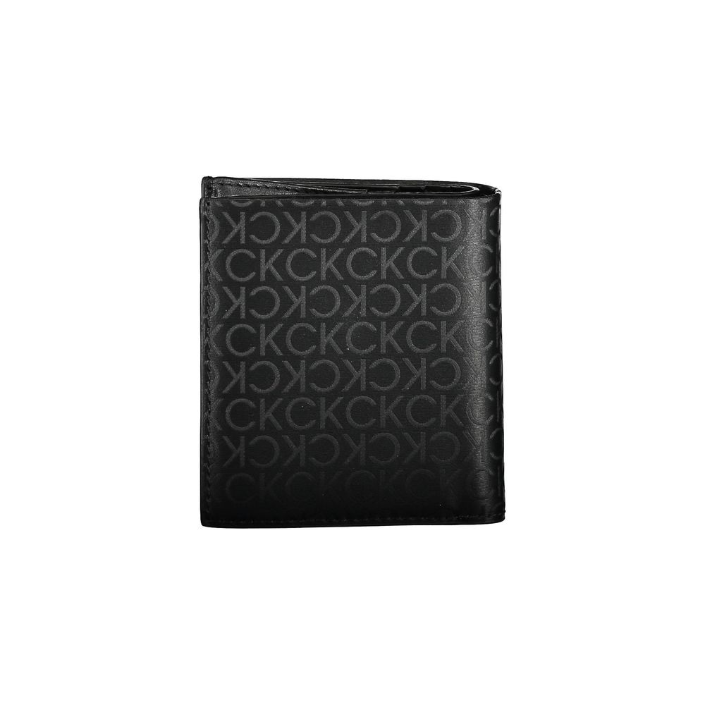 Calvin Klein Black Polyurethane Wallet