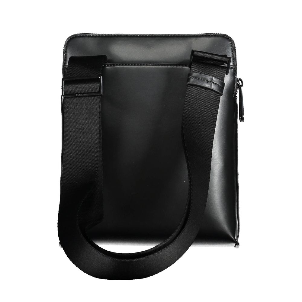 Calvin Klein Black Polyurethane Shoulder Bag