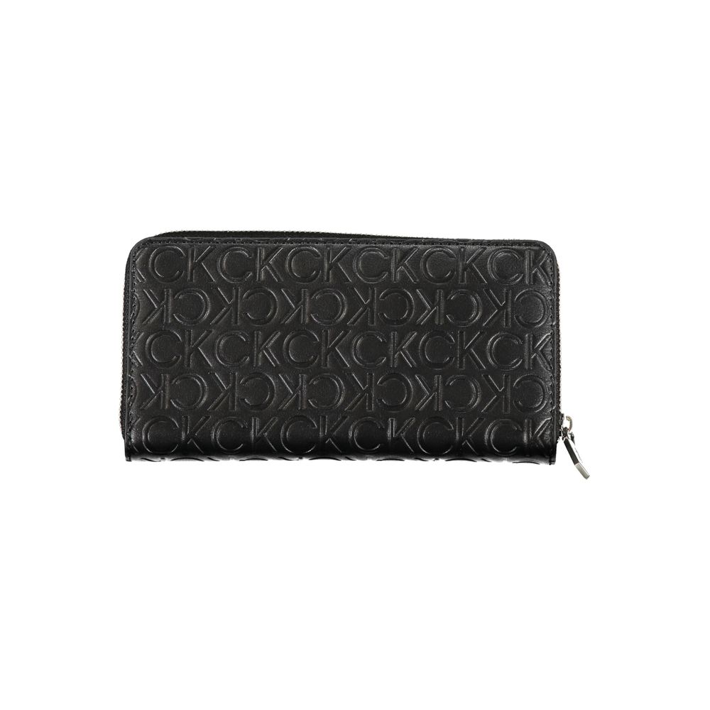Calvin Klein Black Polyurethane Wallet