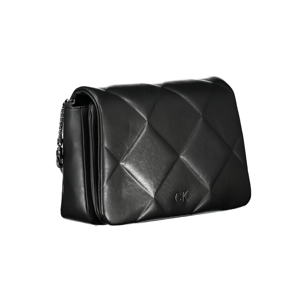 Calvin Klein Black Polyester Shoulder Bag