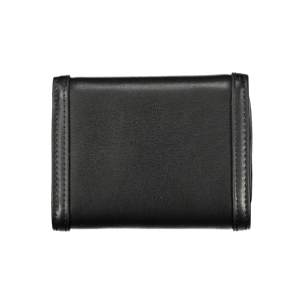 Tommy Hilfiger Black Polyurethane Wallet