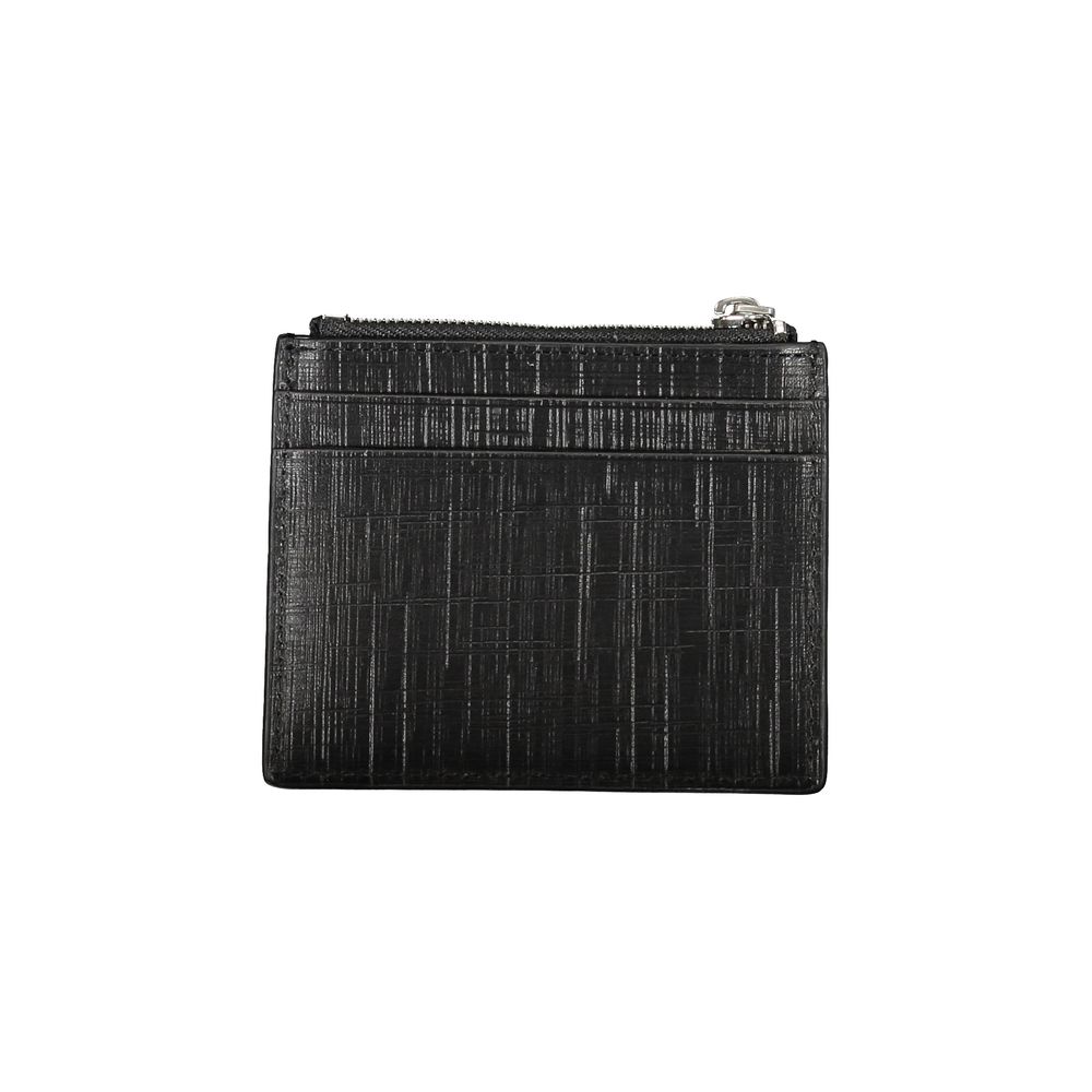 Calvin Klein Black Leather Card Holder