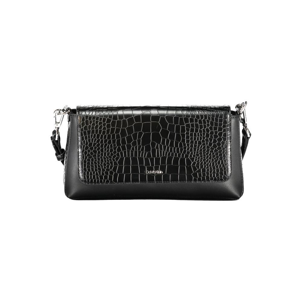 Calvin Klein Black Polyurethane Handbag