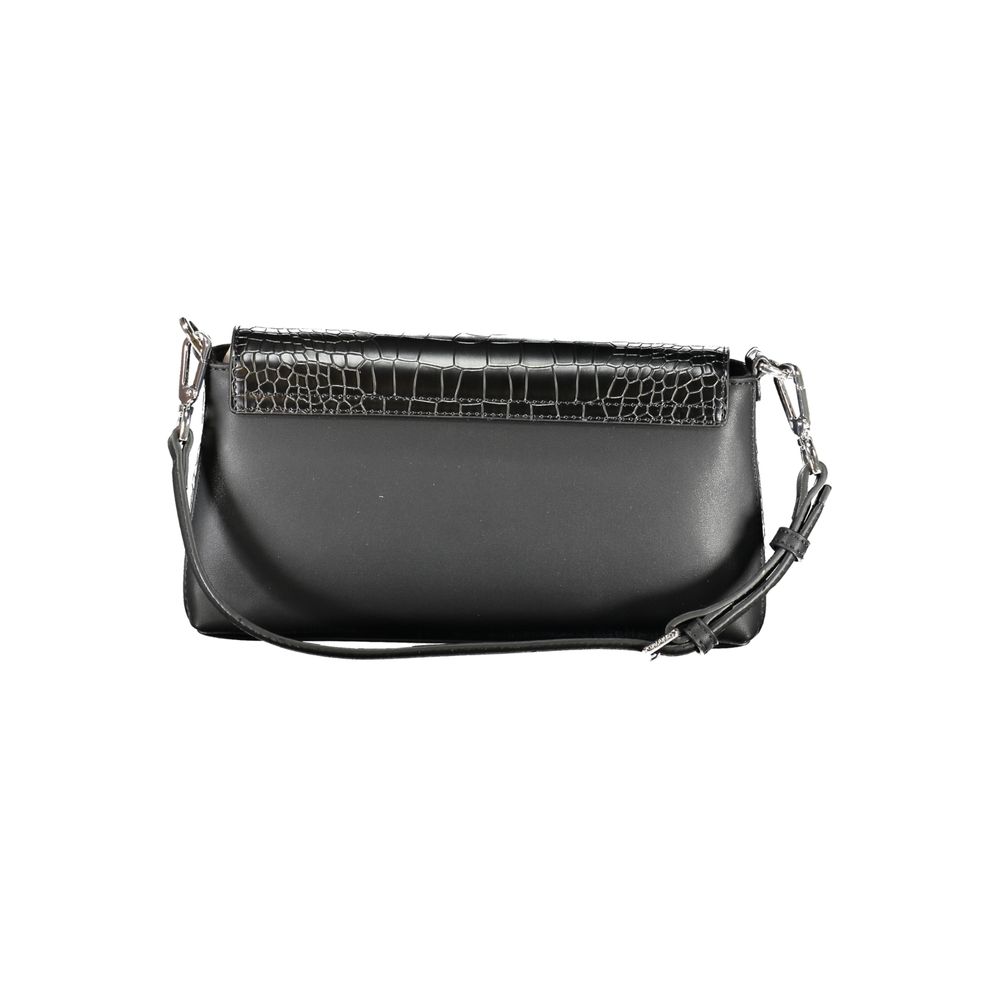 Calvin Klein Black Polyurethane Handbag