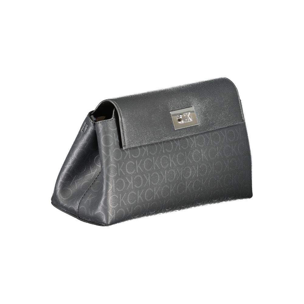 Calvin Klein Black Polyester Shoulder Bag