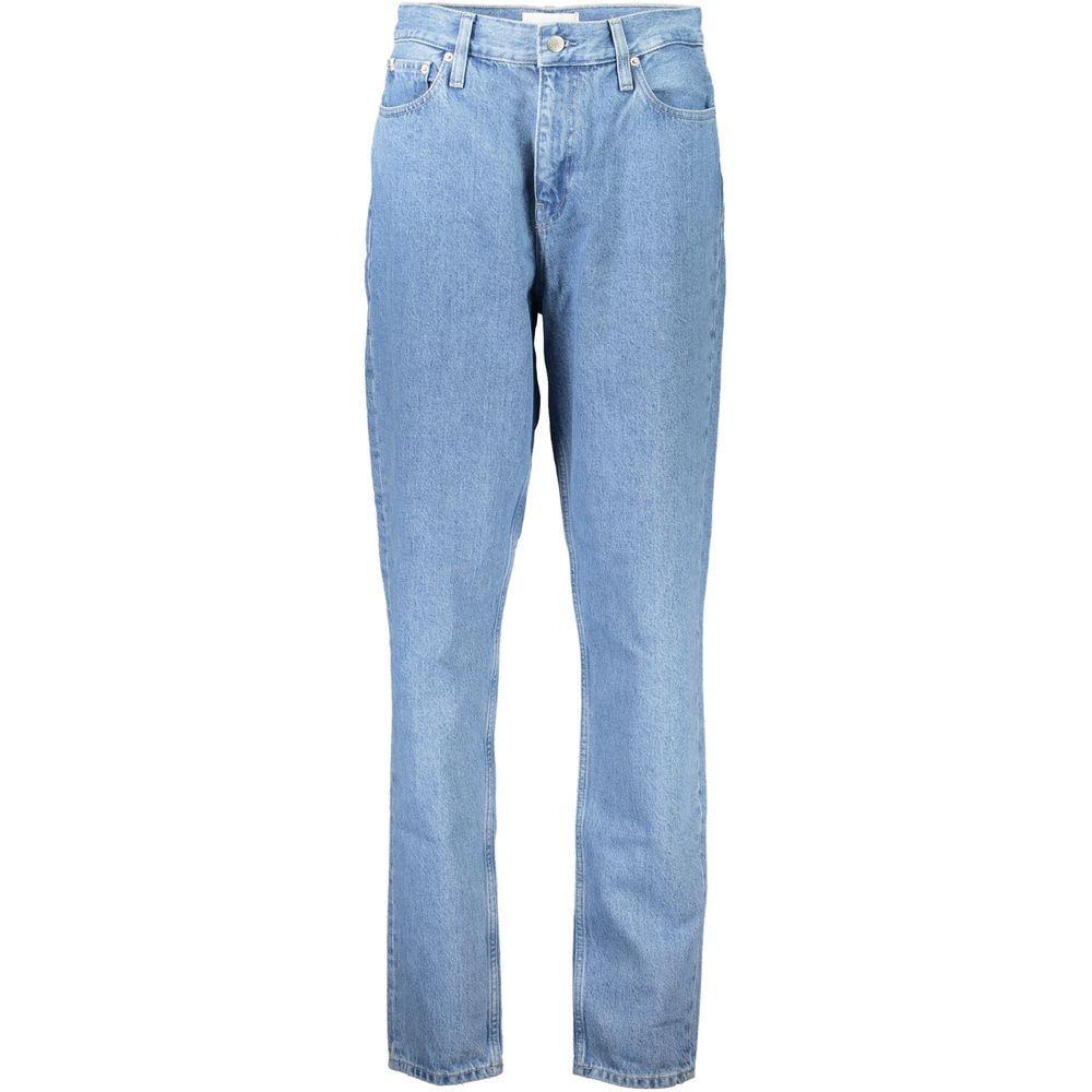 Calvin Klein Blue Cotton Jeans