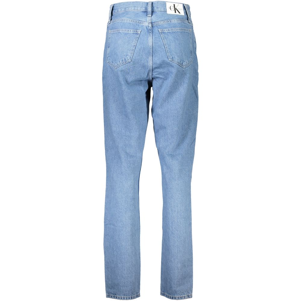 Calvin Klein Blue Cotton Jeans