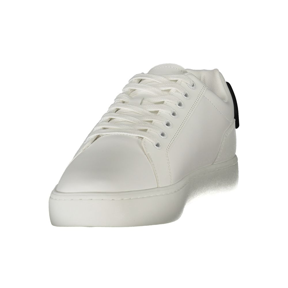 Calvin Klein White Polyurethane Sneaker