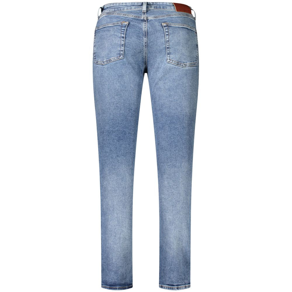 Tommy Hilfiger Slim-Fit Blue Cotton Elastane Jeans