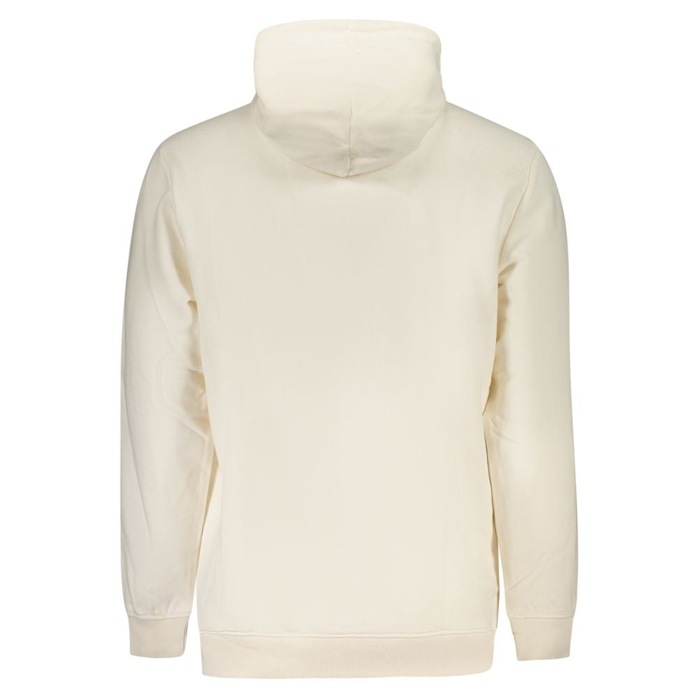 Tommy Hilfiger White Cotton Hooded Sweatshirt