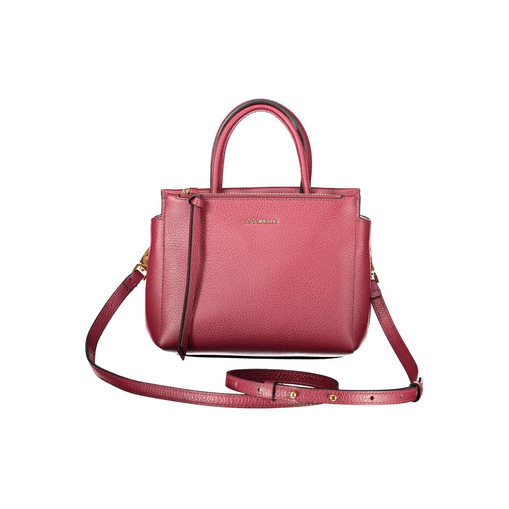 Coccinelle Arlettis Purple Leather Handbag