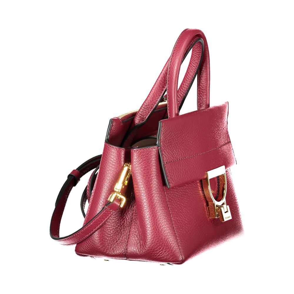 Coccinelle Arlettis Purple Leather Handbag