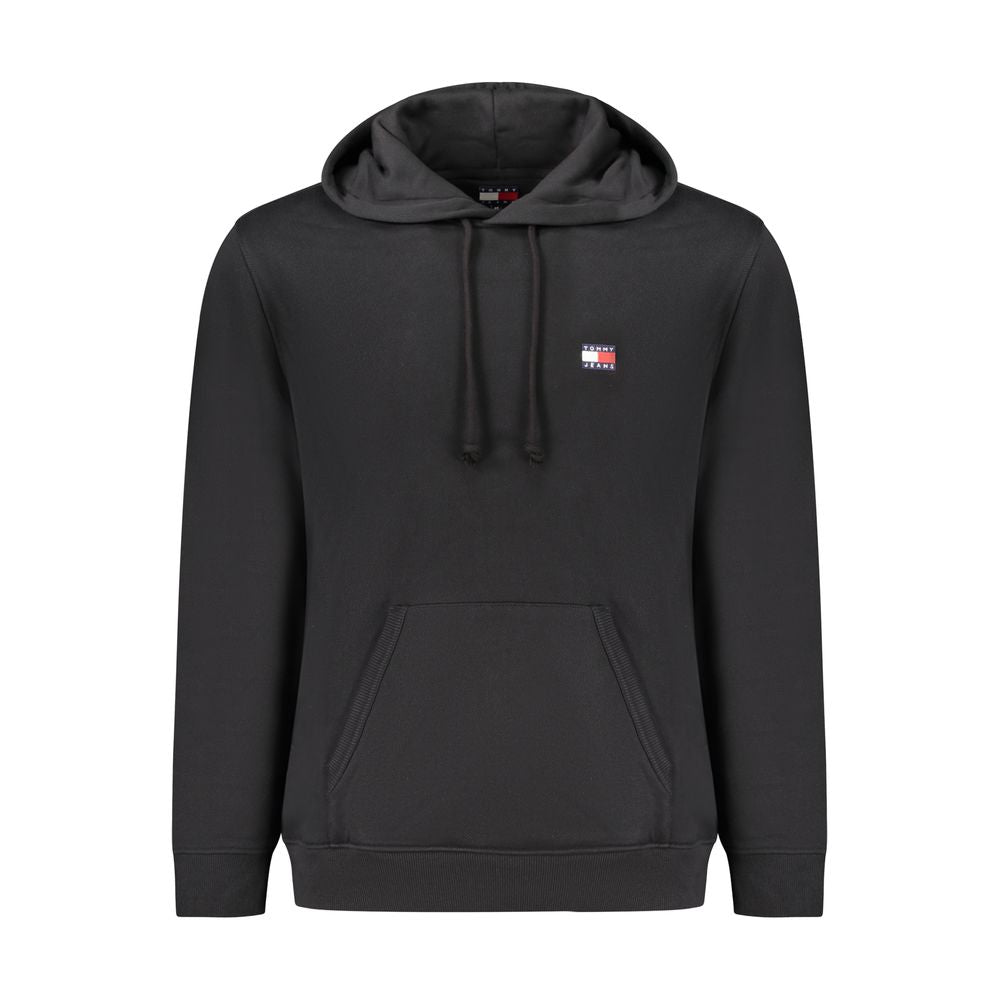 Tommy Hilfiger Black Cotton Hoodie