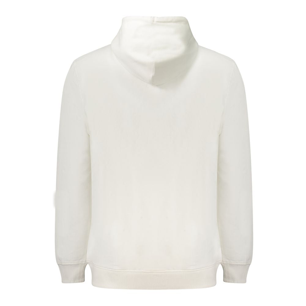 Tommy Hilfiger White Cotton Logo Sweatshirt
