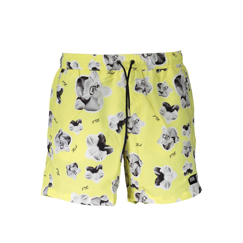 Karl Lagerfeld Yellow Swim Boxers