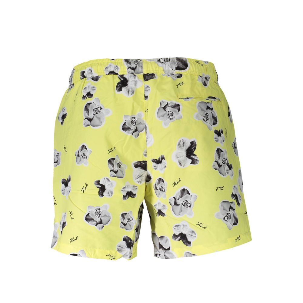 Karl Lagerfeld Yellow Swim Boxers