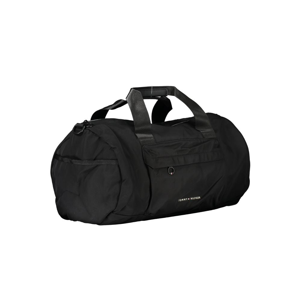Tommy Hilfiger Black Polyester Shoulder Bag