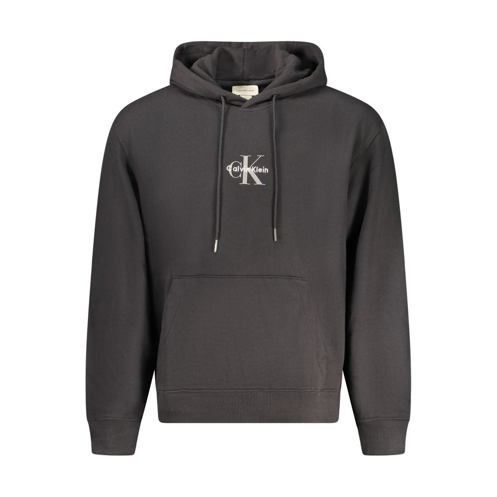 Calvin Klein Black Cotton Hoodie