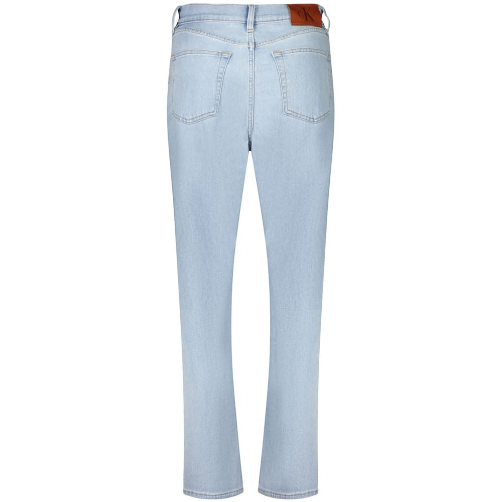 Calvin Klein Blue Cotton Jeans