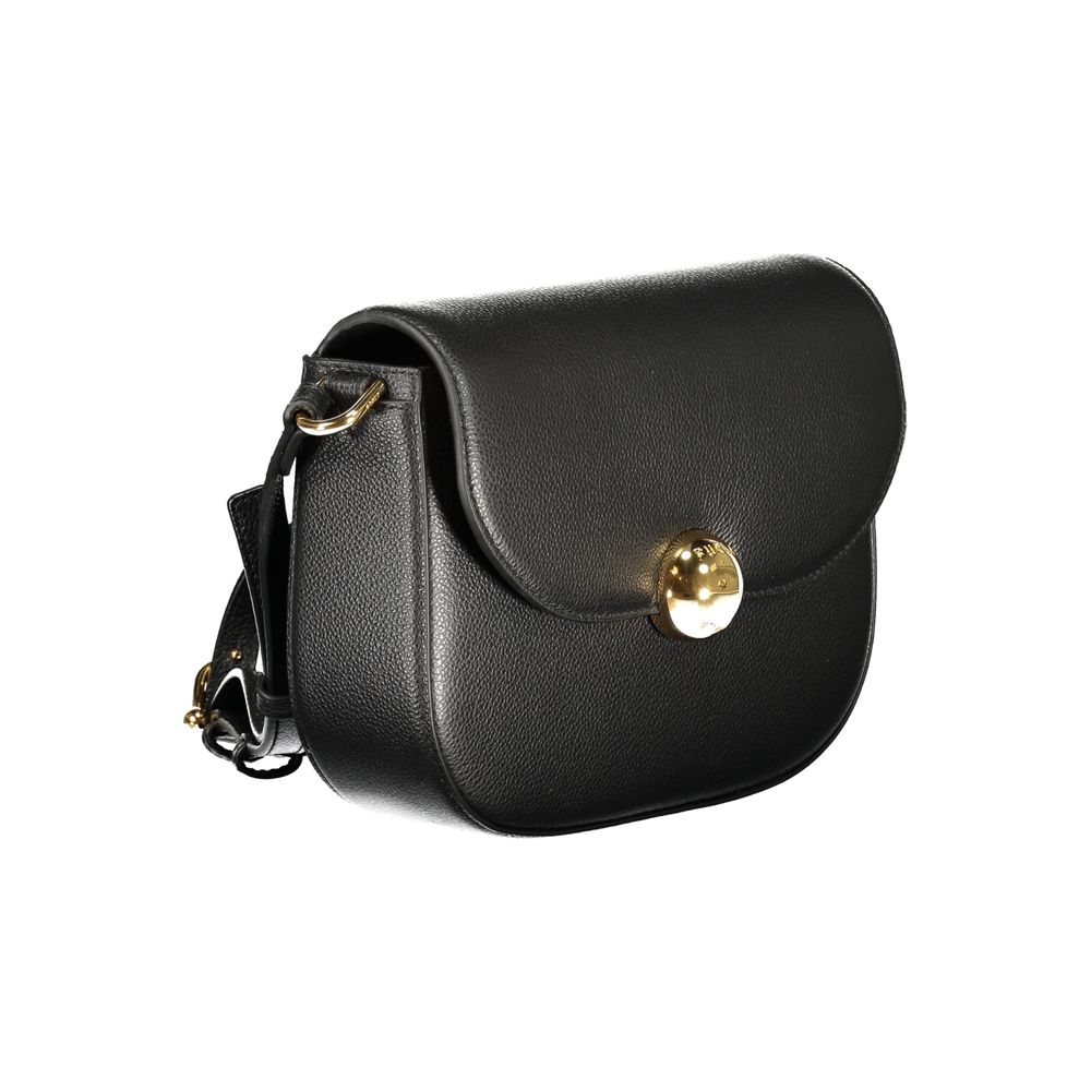 Furla Moonlight Black Leather Crossbody Bag