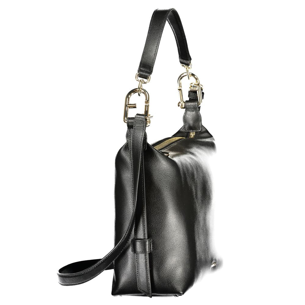 Furla B Tonie Black Leather Bag