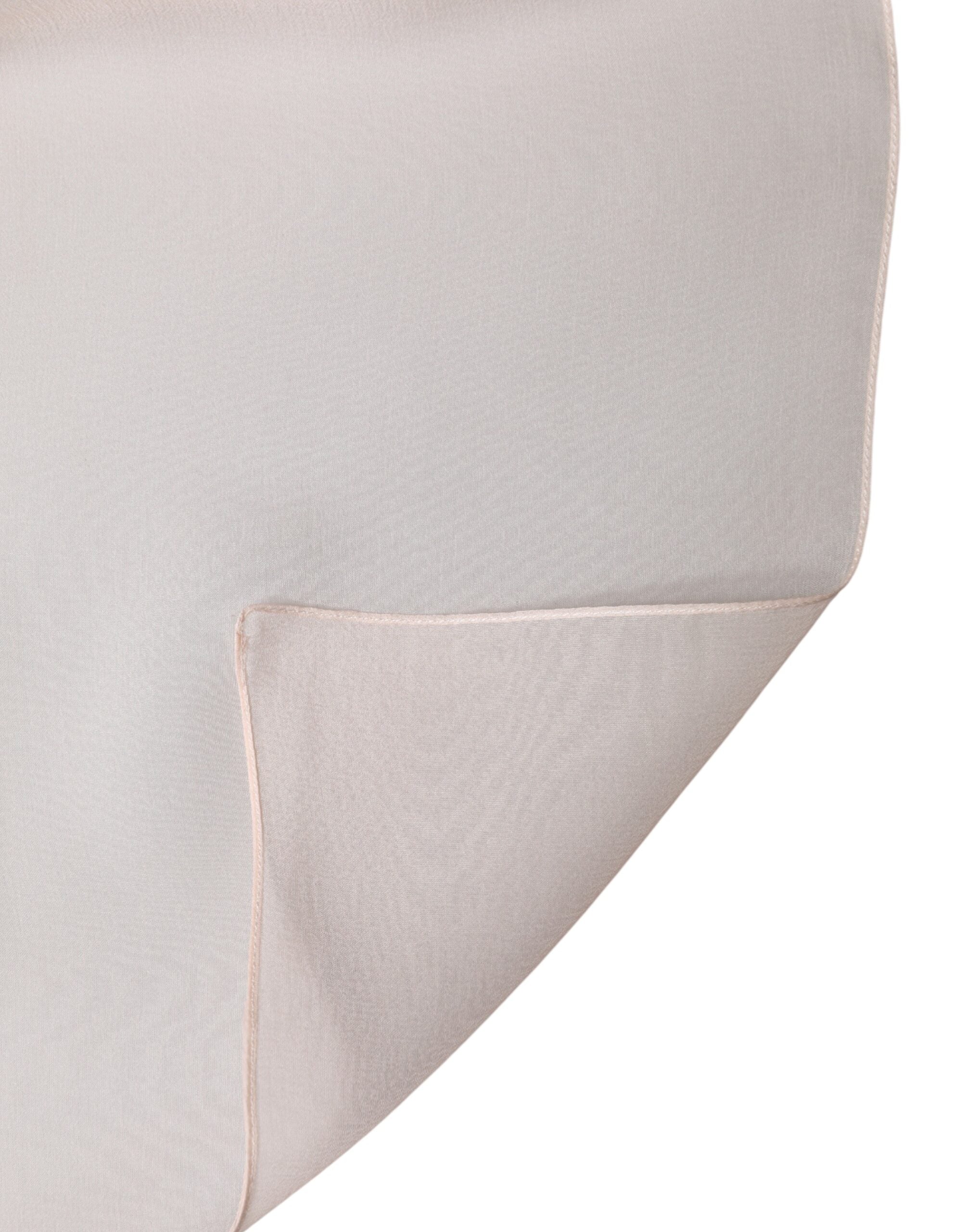 Light Pink Stole Silk Neck Wrap Shawl Scarf