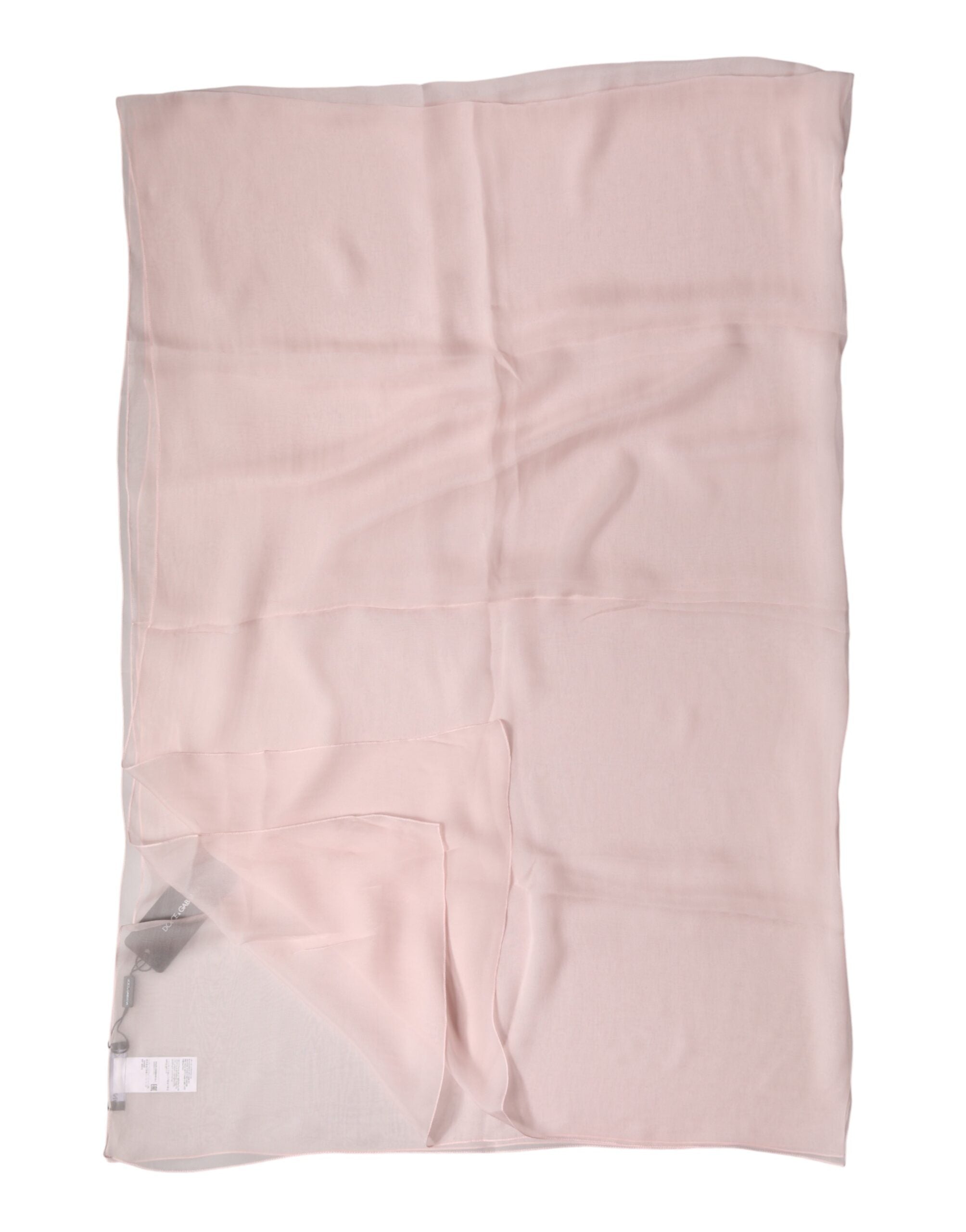 Light Pink Stole Silk Neck Wrap Shawl Scarf