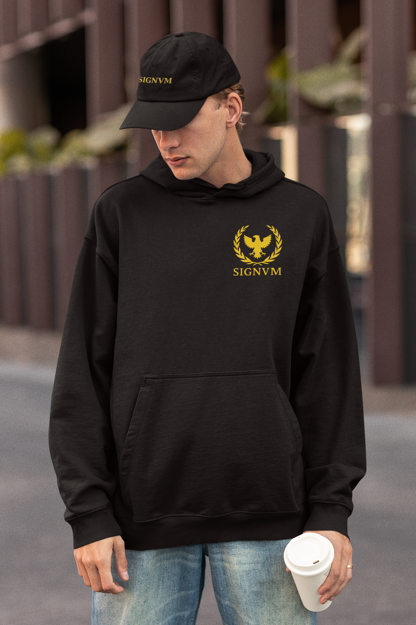 SIGNVM “Specialis” Hoodie + “Aurum” Hat Bundle Signvm Project