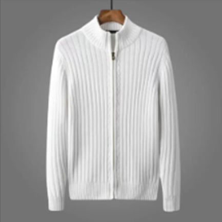Men's Winter Outer Wear Knitted Sweater Cotton Solid Color Signvm Project