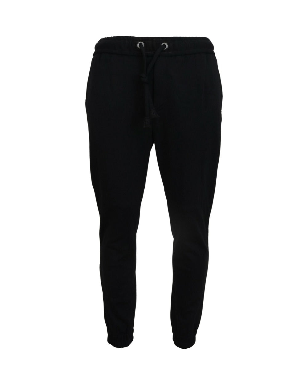 Dolce & Gabbana Black Mens Sport Wool Sweatpants Pants