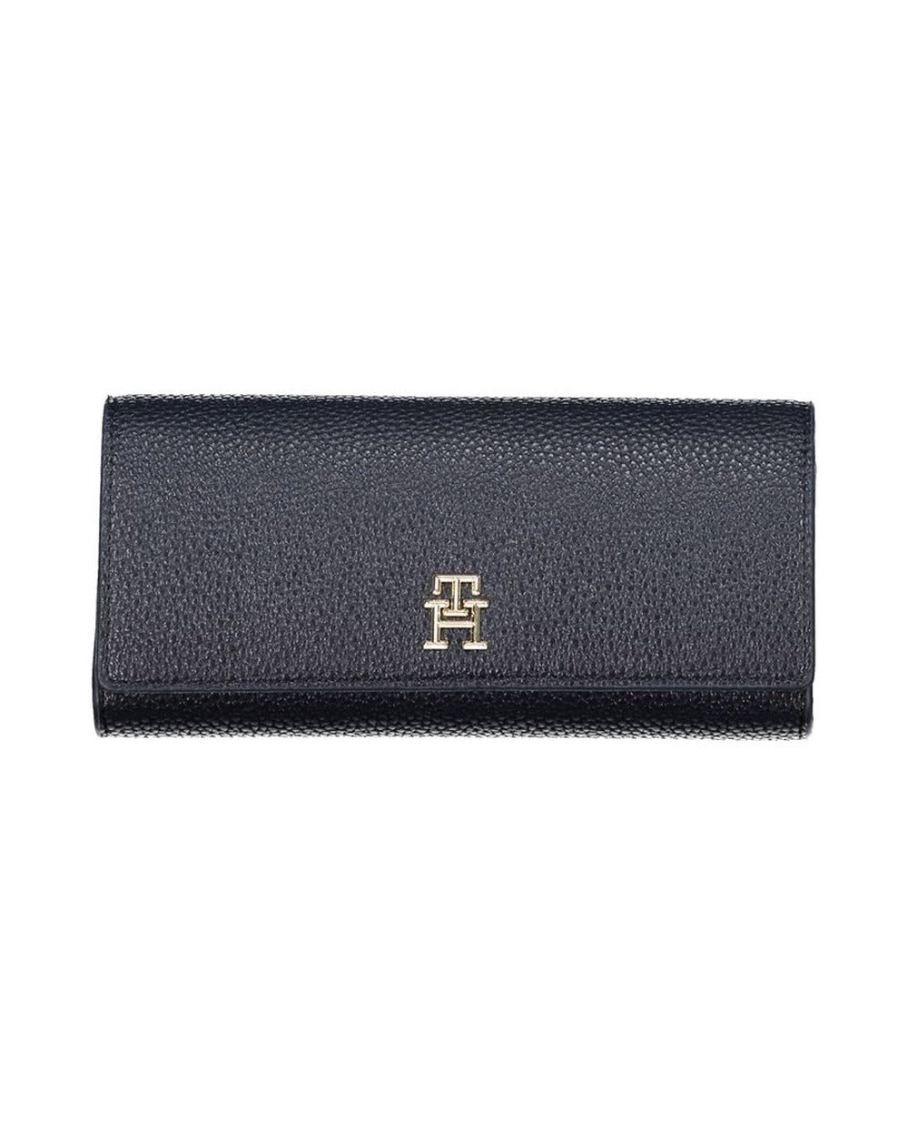 Tommy Hilfiger Blue Polyurethane Women Wallet