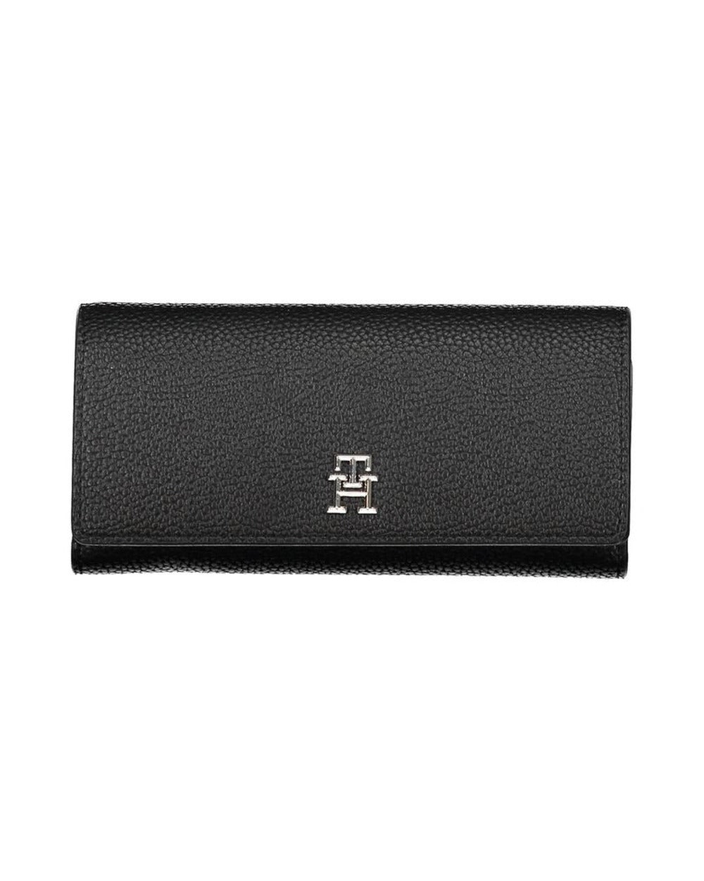Tommy Hilfiger Nero Poliuretano Donna Portafoglio
